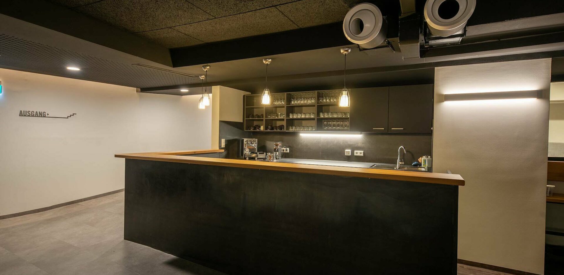 Eventlocation novum Lerchenfelder Straße - Galerie mit Bar