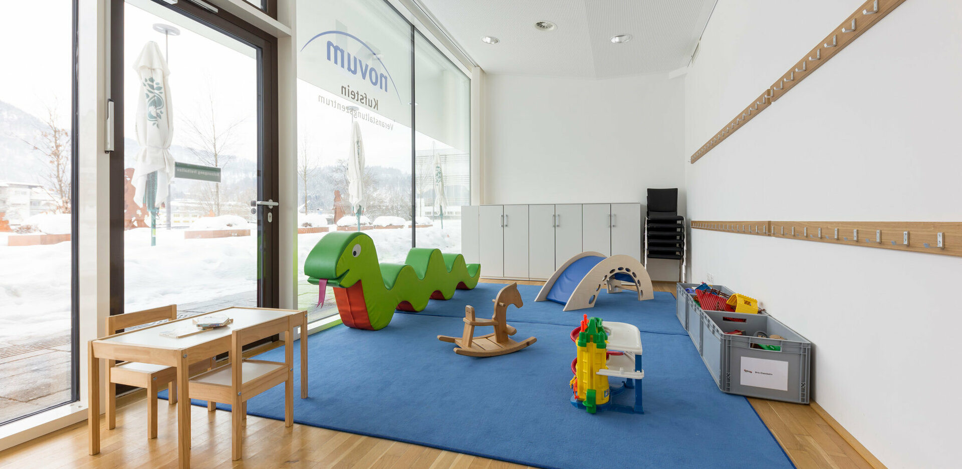 Veranstaltungszentrum novum Kufstein - Seminarraum 2 als Winterspielplatz