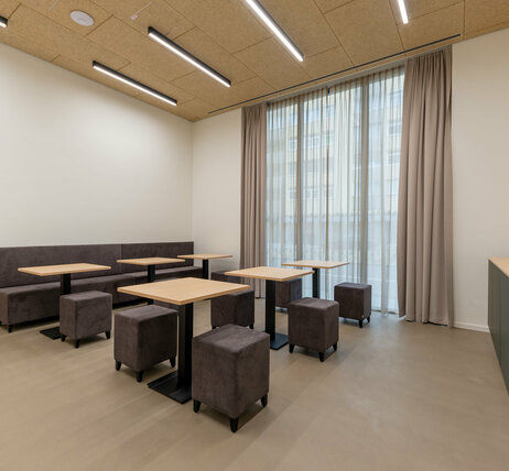 Eventlocation novum Innsbruck Mitte - Freiraum im Caféhaus Setting