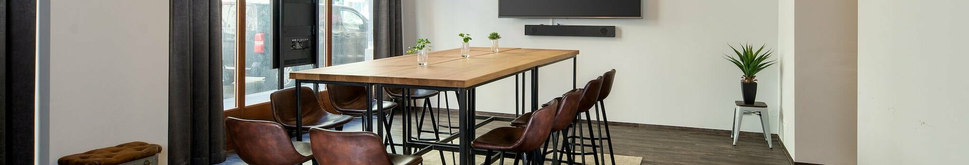 Eventlocation novum Lerchenfelder Straße - Lobby mit Besprechungssetting